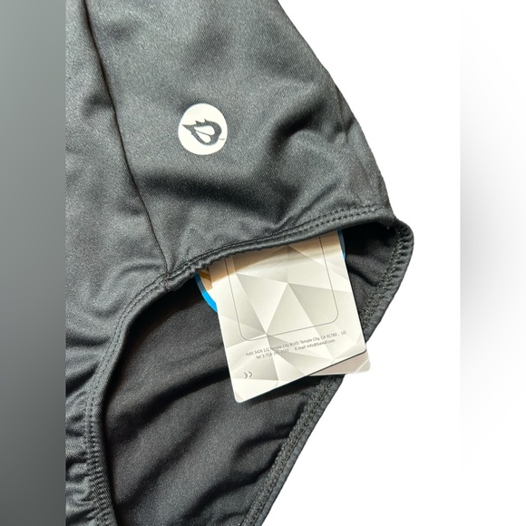 BALEAF black Athletic One Piece Swimsuit Training Racerback Swimwear size 36 NWT - Picture 10 of 11